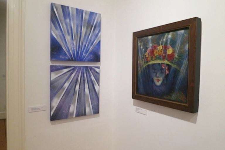 Oltre lorizzonte  e Contatto n. 4 2010 di Alberto Di Fabio e Idolo moderno 1911 di Umberto Boccioni Il microcosmo di Alberto di Fabio. Personale londinese alla Estorick Collection: dalla galassia Gagosian a Jenny Saville, ecco chiccera all’opening